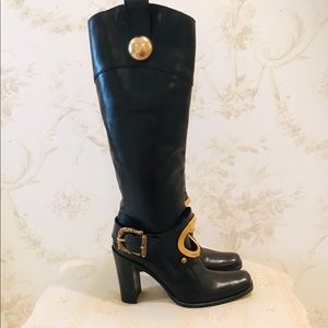 dolce and gabbana runway boots